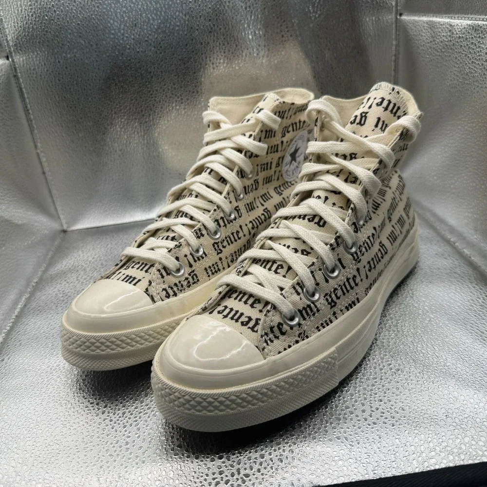 Size 7.5M/9.5W Converse Chuck 70 Hi Mi Gente Natural‎ Ivory Unisex Shoes 168172C
